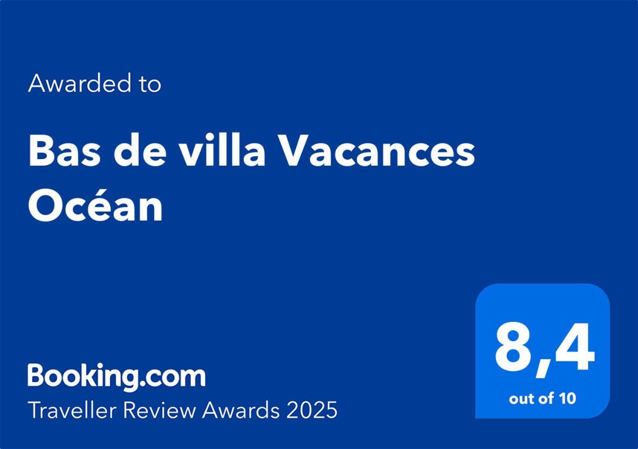 Bas de villa Vacances Océan Le Carbet Exterior foto